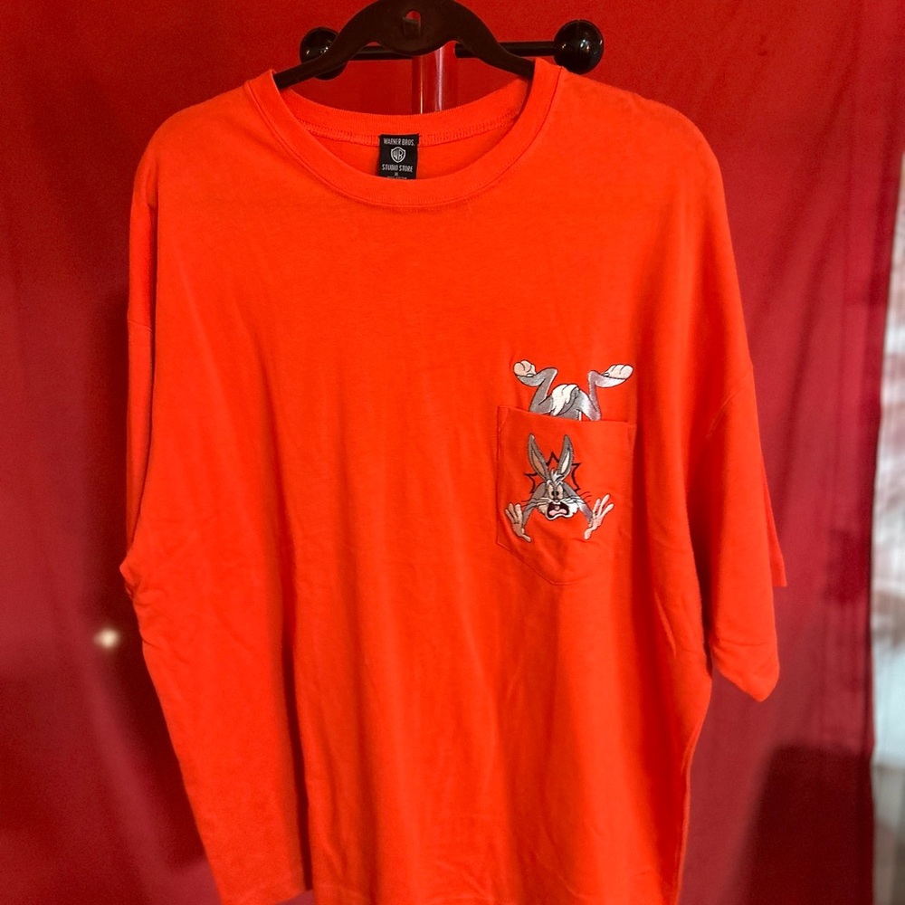 Looney Tunes Orange Graphic T-Shirt